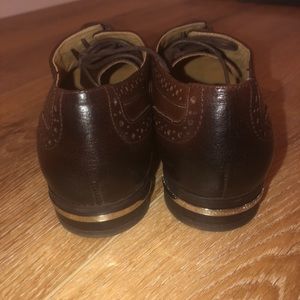 Melani real leather Italian oxfords